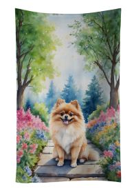 Pomeranian Spring Path Kitchen Towel Dish Cloths Guest Hand Towel Decorative Bathroom Towel for Face,Tea, Dishcloth, Kitchen and Bath Pomeranian Spring Path Kitchen Towel Dish Cloths Guest Hand Towel Decorative Bathroom Towel for Face,Tea, Dishcloth, Kitchen and Bath