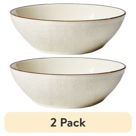 (2 pack) Cream Murphy Stoneware Dinner Bowl (2 pack) Cream Murphy Stoneware Dinner Bowl